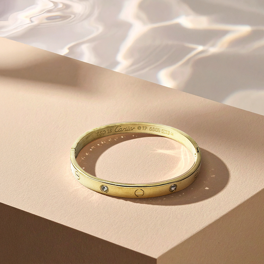 Cartier Inspired Thin Bracelet