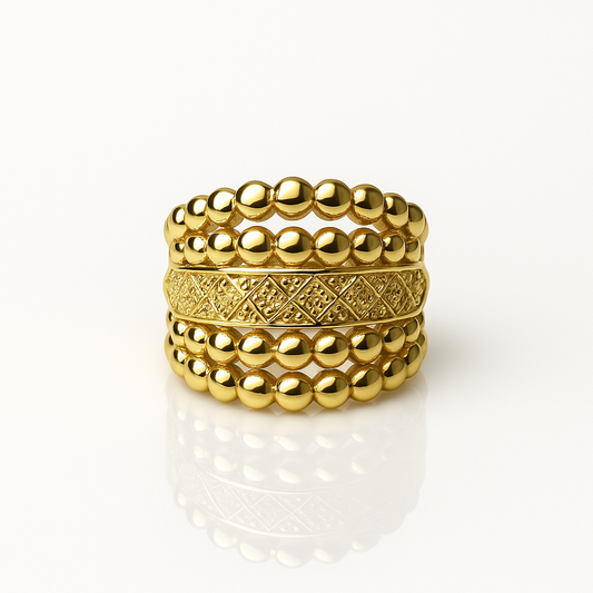 Textured Royal Dome Ring