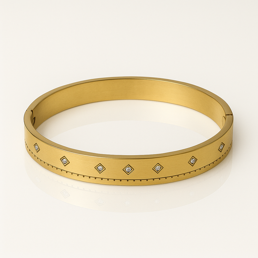 Cartier Inspired Micro Setting Bracelet