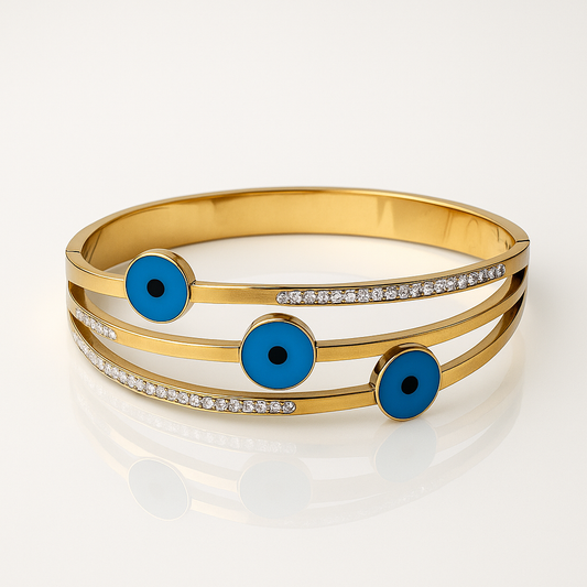 Evil Eye Bracelet Studded