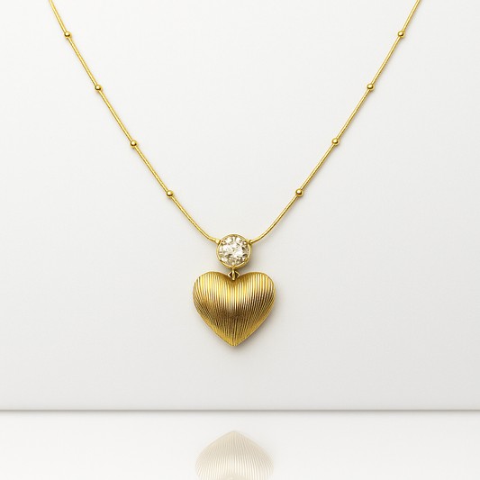 Lustrous Heart Pendant