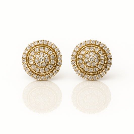 Gold and Diamond Sunburst