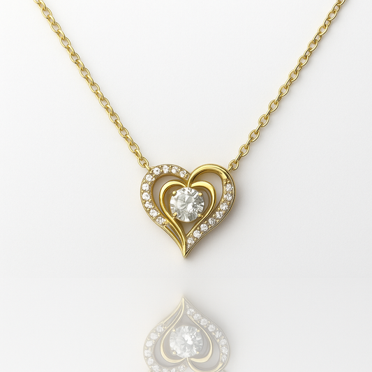 Aurora Crystal Heart