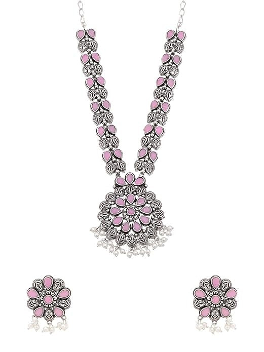 Oxidised Necklace Set